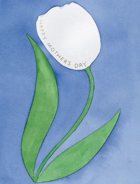 Foil Card-Tulip Mum