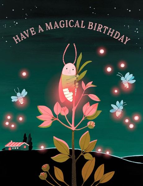 Foil Card-Firefly Birthday