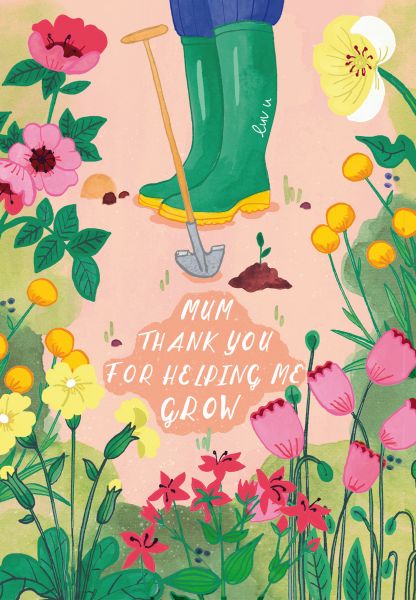 Card-Mum Grow Garden
