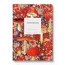 Kaleido A5 Textured Soft Cover Notebook-Marble Fungi  