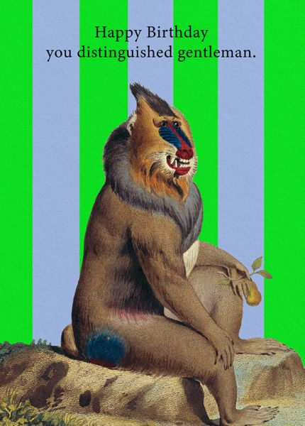 Card-Distinguished Gentleman