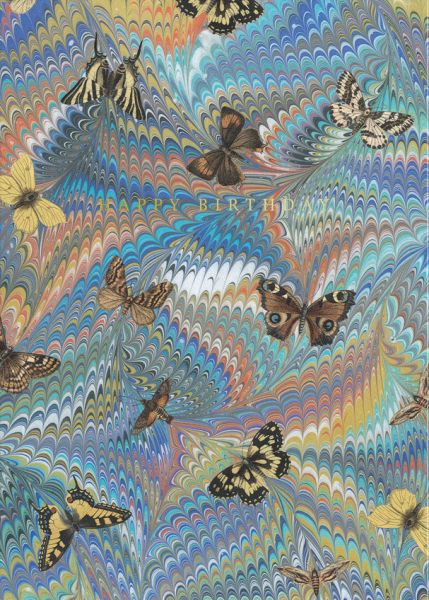 Foil Card-Butterfly Blue