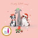 Christmas Card Wallet-BCNA-Dog Presents