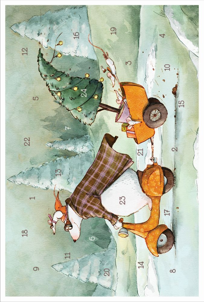 Advent Cal-Card-Coming Home