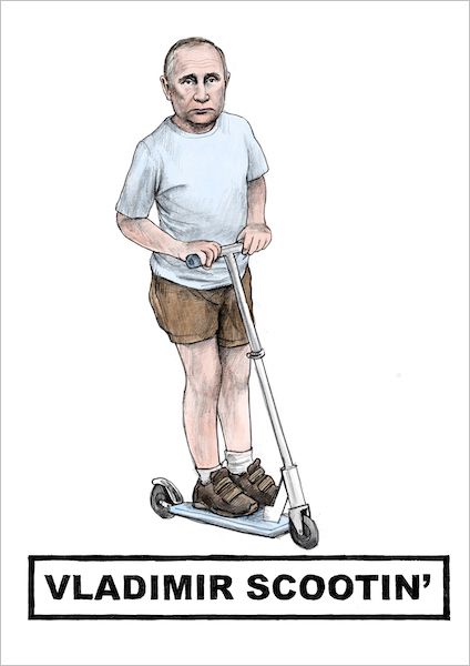 Card-Vladimir Scootin'