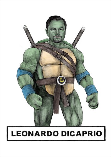 Card-Leonardo Dicaprio