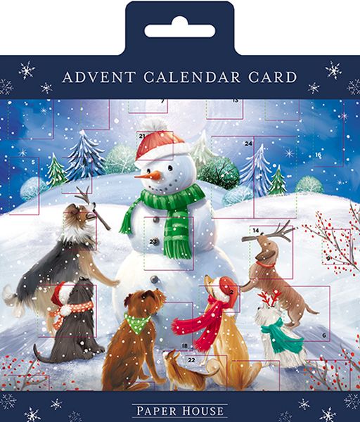 Advent Cal-Poster-Around the Snowman