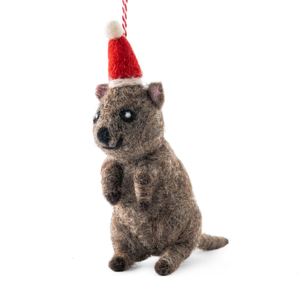Charity Decoration-Felt Quokka Queenie