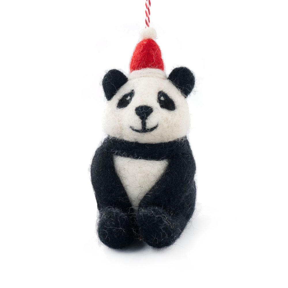 Charity Decoration-Felt Bear Panda