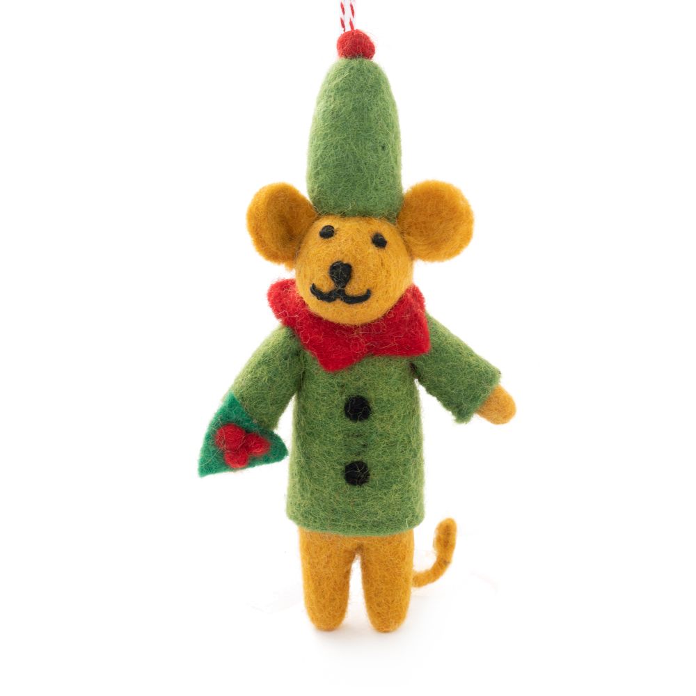 Charity Decoration-Felt Mouse Elf