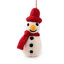 Decoration-Felt Snowman