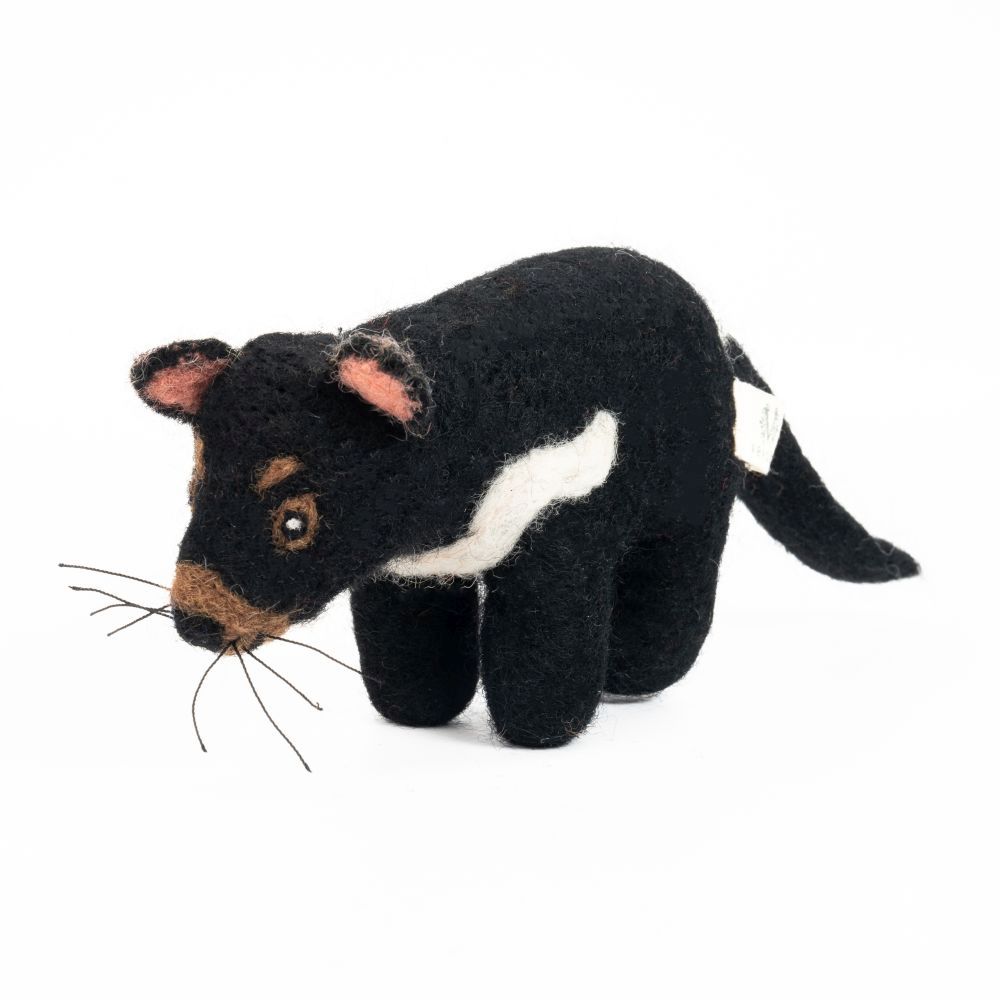 Handmade Felt Tassie Devil