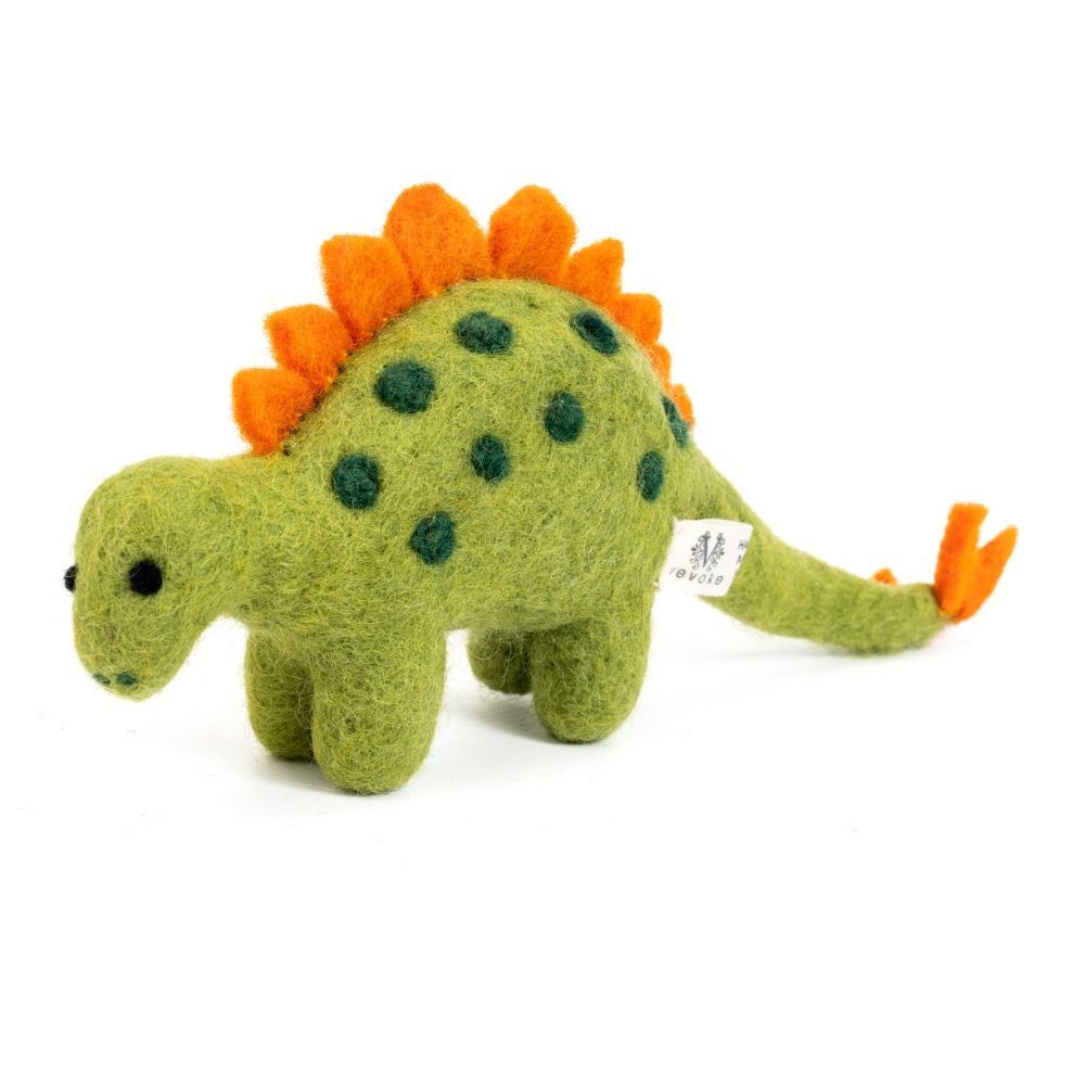 Handmade Felt Dinosaur