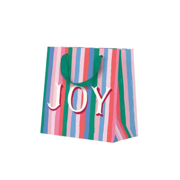 Gift Bag Small-Joy Stripes