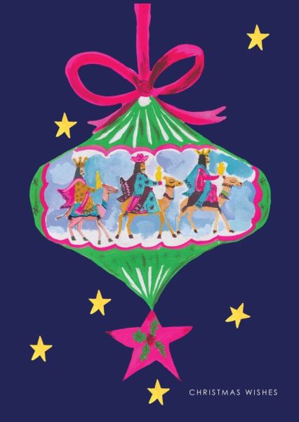 Card-Bauble Wisemen