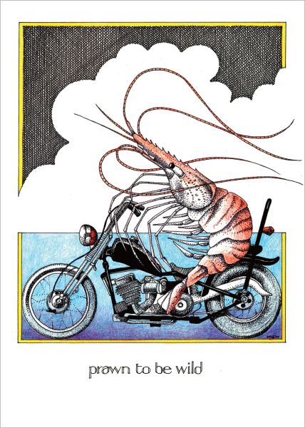 Card-Prawn To Be Wild