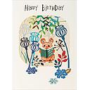 Laser Cut Card-Mouse With Book