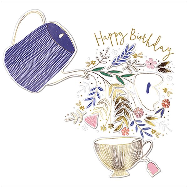 Foil Card-Birthday Cup