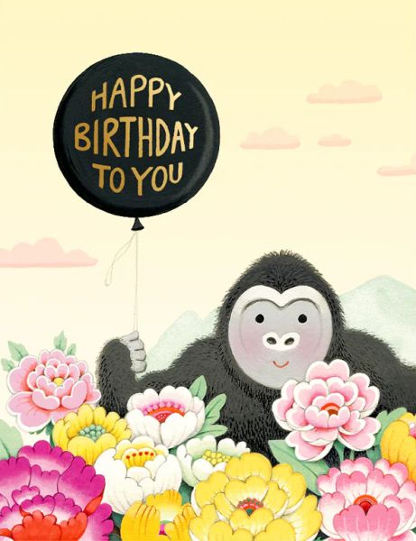 Foil Card-Shy Gorilla