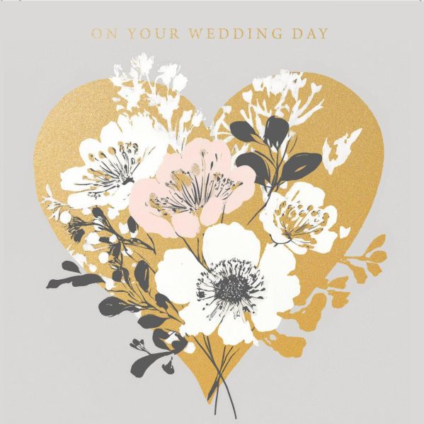 Foil Card-Wedding Heart