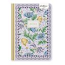 A5 Premium Hard Cover Notebook-Painted by Numbers Lilac