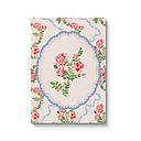 A6 Textured Soft Cover Notebook-Rose Flutter Vignette
