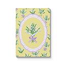 A6 Textured Soft Cover Notebook-Yellow Lily of the Valley Vignette