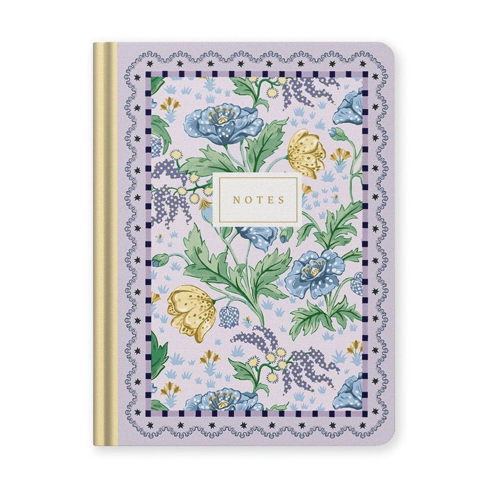 B6 Premium Hard Cover Notebook-Painted by Numbers Lilac