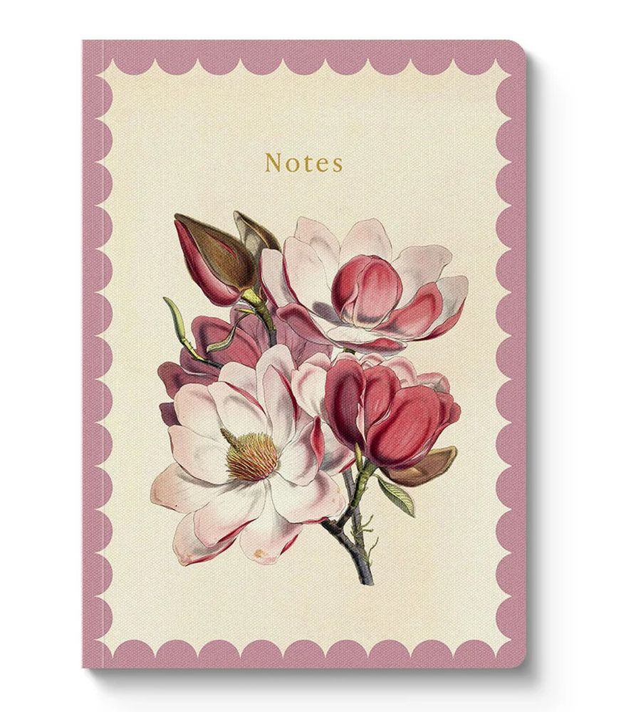 Kaleido A5 Textured Soft Cover Notebook-Magnolia