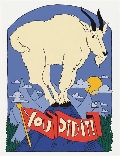 Card-Proud Goat
