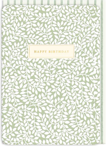 Laura Ashley Foil Card-Little Vines