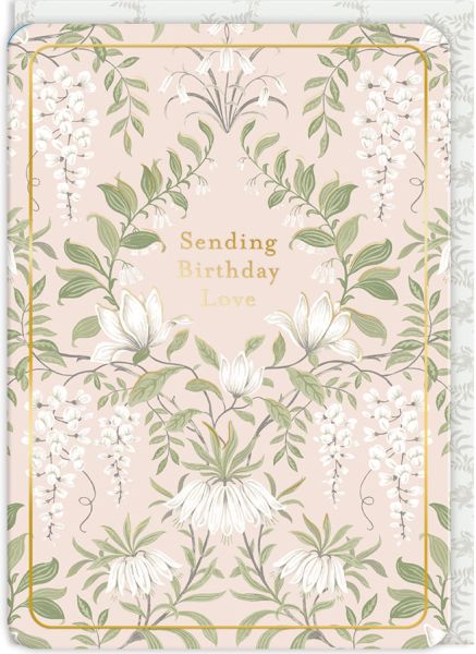 Laura Ashley Foil Card-Parterre