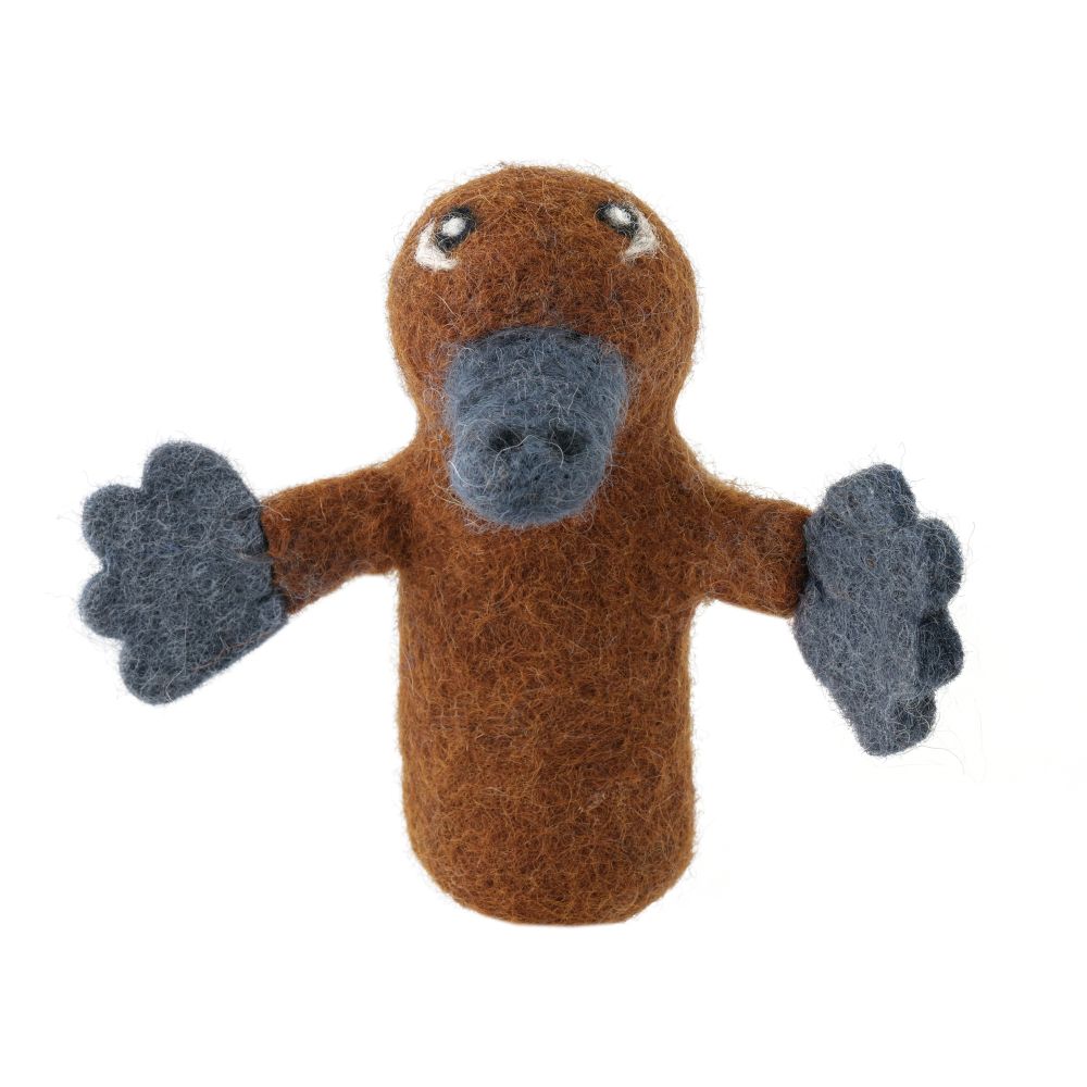 Finger Puppet-Felt Platypus