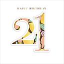 Foil Card-Happy Birthday 21
