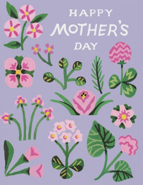 Card-Pink Blooms Mother's Day
