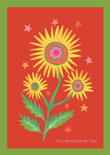 Card-Flower Burst 4