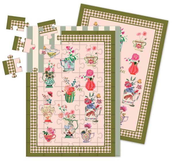 Jigsaw Card-45pc-Vases
