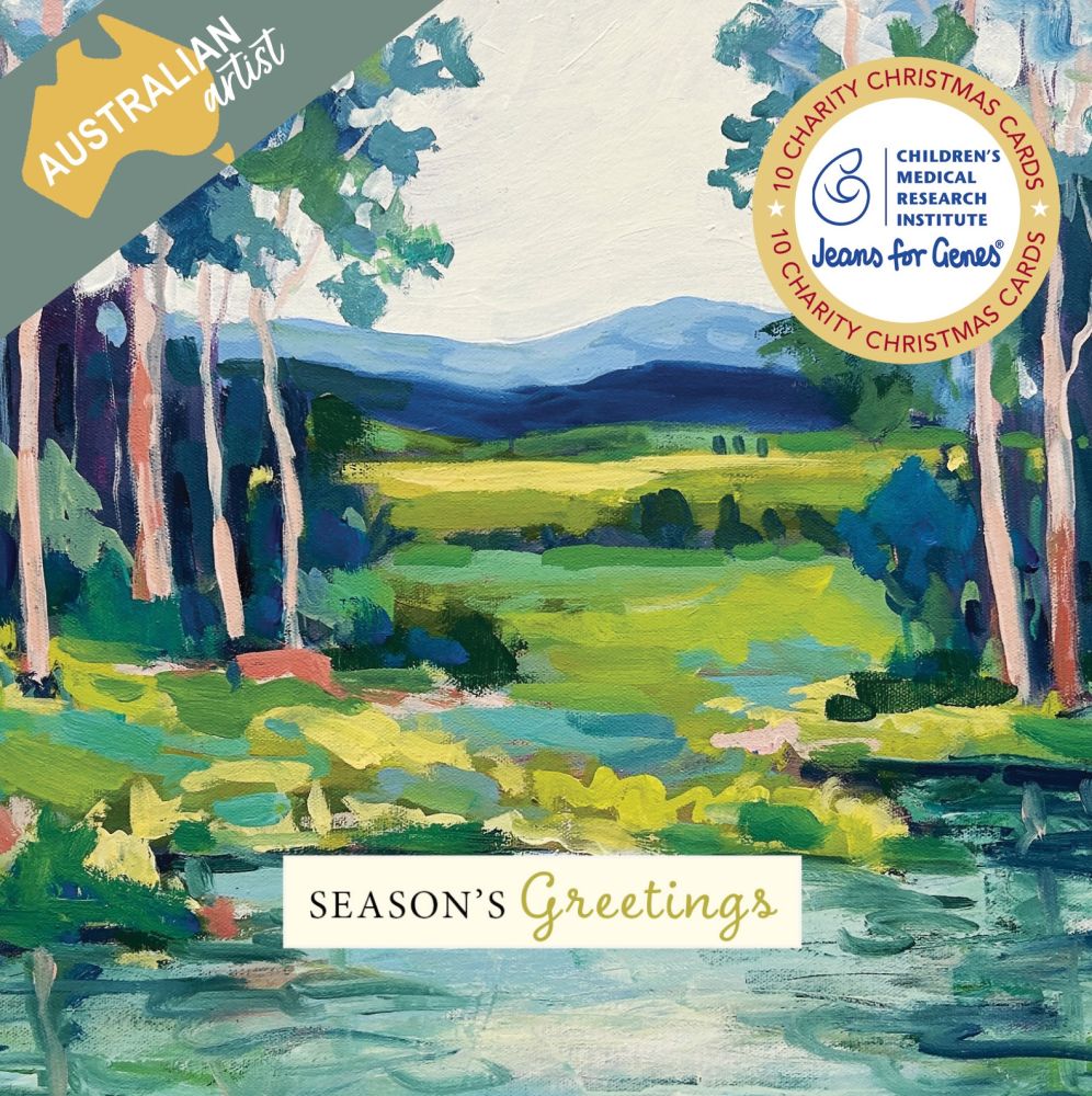 Christmas Card Wallet-CMRI-Australian Christmas Serenity