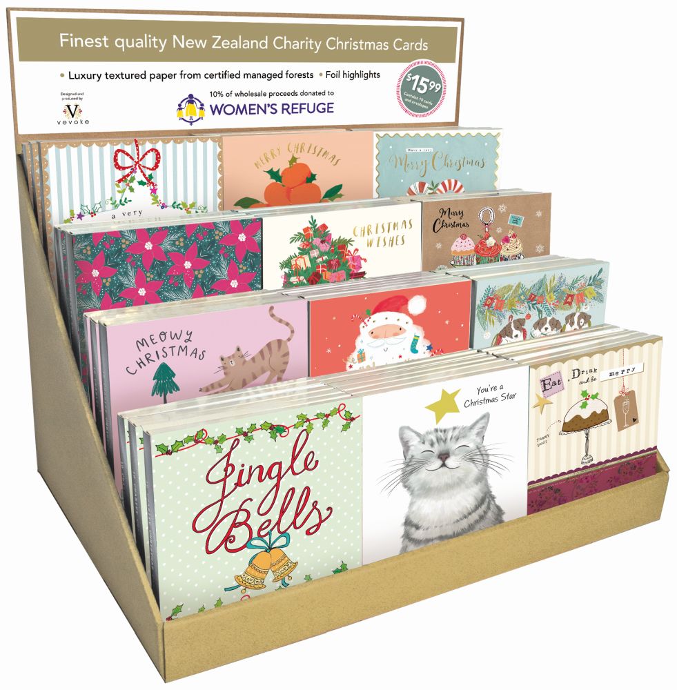 Charity Christmas 2026 Counter Display Kit-NZ