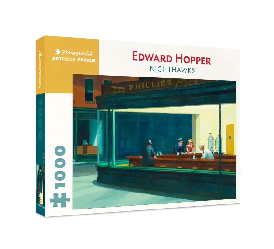 1000-Piece Jigsaw Puzzle-Hopper-Nighthawks