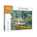 1000-Piece Jigsaw Puzzle-Van Gogh-Bank of the Oise at Auvers 