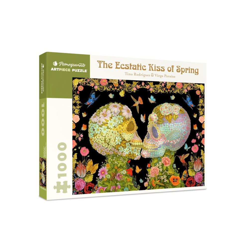 1000-Piece Jigsaw Puzzle-Rodriguez and Paraiso-The Ecstatic Kiss of Spring 