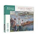 500-Piece Jigsaw Puzzle-Renoir-Oarsmen at Chatou
