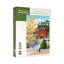 500-Piece Jigsaw Puzzle-Hasui-Tsurugaoka Hachiman Shrine