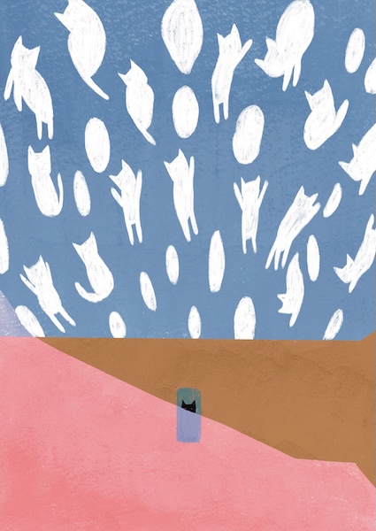 Card-Georgia O'Cat Patio