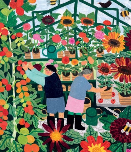 Card-Pottering In The Greenhouse