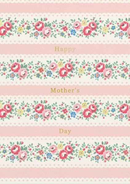Foil Card-Mother's Day Lace Rose