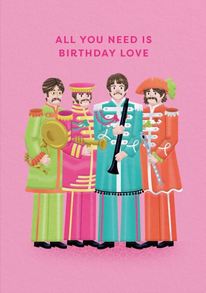 Card-The Beatles
