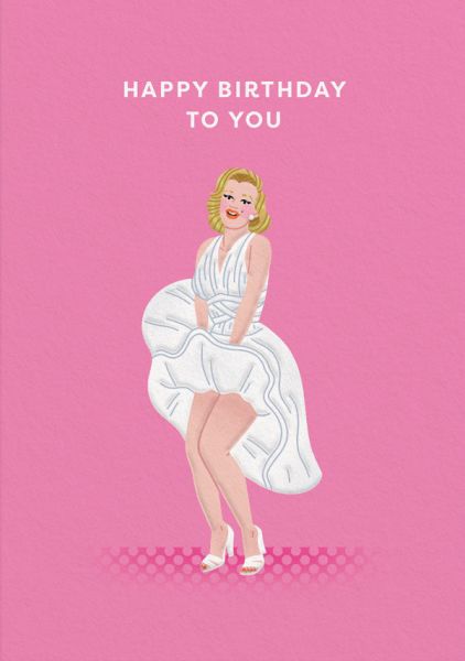 Card-Marylin Monroe