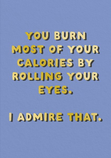 Foil Card-Rolling Your Eyes